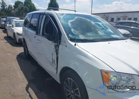 2017 Dodge Grand Caravan Sxt из США, поврежденный, VIN 2C4RDGCG5HR807497